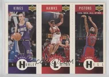 1996-97 Upper Deck Collector's Choice International German - Mini-Cards #M25-3-72 - Bobby Hurley, Christian Laettner, Grant Hill