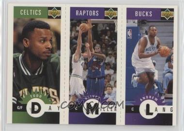 1996-97 Upper Deck Collector's Choice International German - Mini-Cards #M49-80-4 - Todd Day, Oliver Miller, Andrew Lang