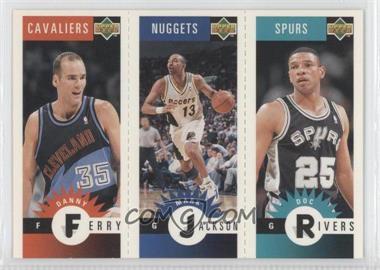 1996-97 Upper Deck Collector's Choice International German - Mini-Cards #M75-34-15 - Danny Ferry, Doc Rivers, Mark Jackson