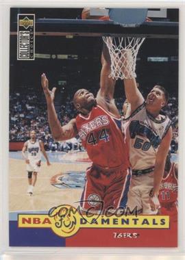 1996-97 Upper Deck Collector's Choice International Italian - [Base] #185 - NBA Fundamentals - Philadelphia 76ers
