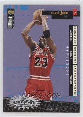 1996-97 Upper Deck Collector's Choice International Italian - Crash the Game #C30.2 - Michael Jordan (Dec 23-29)