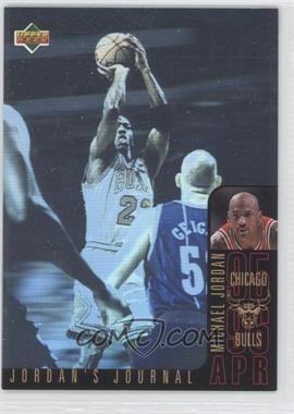 1996-97 Upper Deck Collector's Choice International Italian - Jordan's Journal #J6 - Michael Jordan