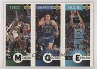 Nate McMillan, Tom Gugliotta, Blue Edwards