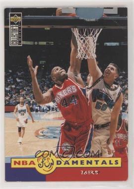 1996-97 Upper Deck Collector's Choice International Spanish - [Base] #185 - NBA Fundamentals - Philadelphia 76ers [Good to VG‑EX]
