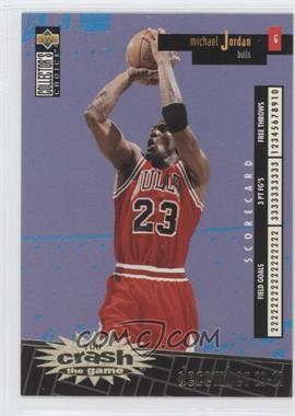 1996-97 Upper Deck Collector's Choice International Spanish - Crash the Game - Gold #C30.2 - Michael Jordan (December 23-28)