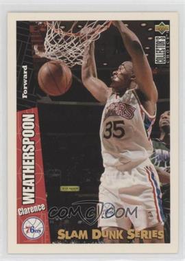 1996-97 Upper Deck Collector's Choice Nestle Slam Dunk Series - [Base] #25 - Clarence Weatherspoon