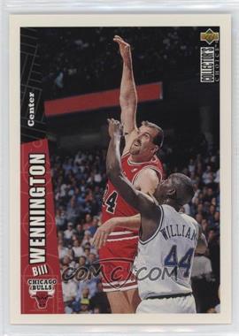 1996-97 Upper Deck Collector's Choice Team Sets - Chicago Bulls #CH9 - Bill Wennington