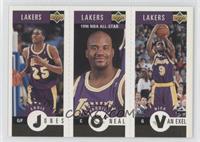 Eddie Jones, Shaquille O'Neal, Nick Van Exel