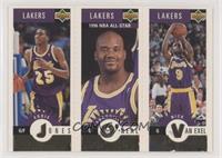 Eddie Jones, Shaquille O'Neal, Nick Van Exel [EX to NM]