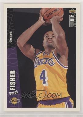 1996-97 Upper Deck Collector's Choice Team Sets - Los Angeles Lakers #LA4 - Derek Fisher