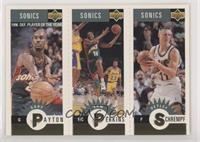 Gary Payton, Sam Perkins, Detlef Schrempf