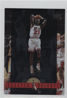 1996-97 Upper Deck Michael Jordan Greater Heights Jumbo - [Base] #GH3 - Michael Jordan