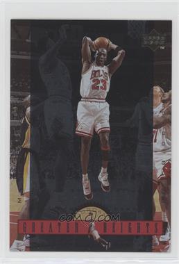 1996-97 Upper Deck Michael Jordan Greater Heights Jumbo - [Base] #GH3 - Michael Jordan
