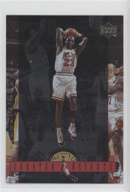 1996-97 Upper Deck Michael Jordan Greater Heights Jumbo - [Base] #GH3 - Michael Jordan