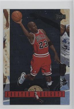 1996-97 Upper Deck Michael Jordan Greater Heights Jumbo - [Base] #GH6 - Michael Jordan