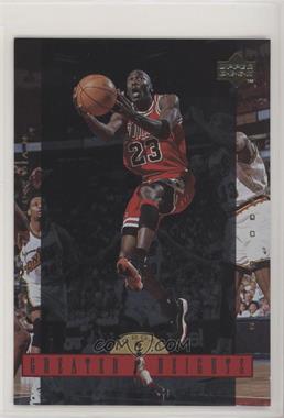 1996-97 Upper Deck Michael Jordan Greater Heights Jumbo - [Base] #GH8 - Michael Jordan