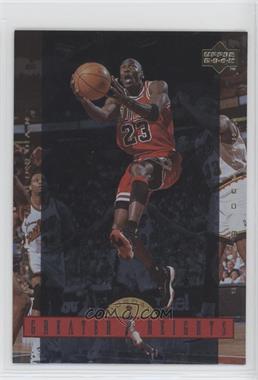 1996-97 Upper Deck Michael Jordan Greater Heights Jumbo - [Base] #GH8 - Michael Jordan