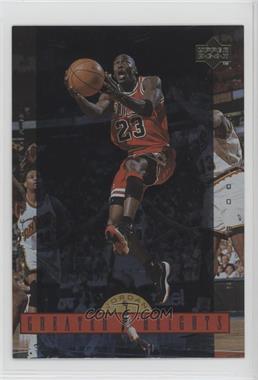 1996-97 Upper Deck Michael Jordan Greater Heights Jumbo - [Base] #GH8 - Michael Jordan