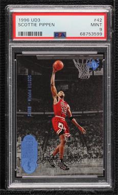 1996-97 Upper Deck UD3 - [Base] #42 - Aerial Artists - Scottie Pippen [PSA 9 MINT]