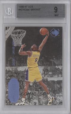 1996-97 Upper Deck UD3 - [Base] #43 - Aerial Artists - Kobe Bryant [BGS 9 MINT]