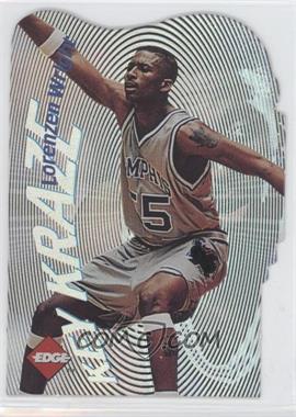 1996 Collector's Edge Rookie Rage - Key Kraze - Die-Cut #24 - Lorenzen Wright /3100