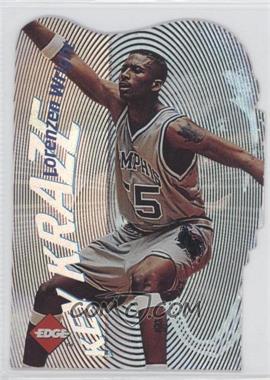 1996 Collector's Edge Rookie Rage - Key Kraze - Die-Cut #24 - Lorenzen Wright /3100