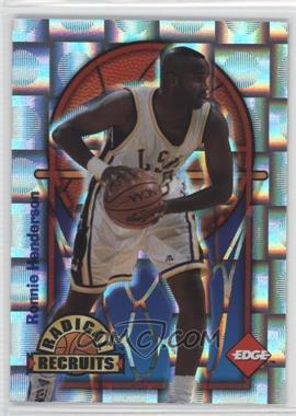 1996 Collector's Edge Rookie Rage - Radical Recruits - Factory Set Holofoil #19 - Ronnie Henderson