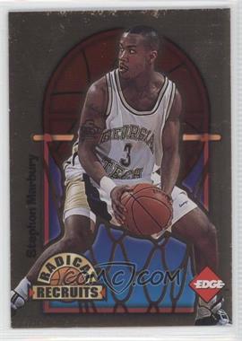 1996 Collector's Edge Rookie Rage - Radical Recruits - Gold #12 - Stephon Marbury /1000