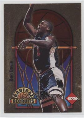 1996 Collector's Edge Rookie Rage - Radical Recruits - Gold #15 - Ben Davis /1000 [Noted]