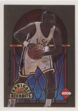 1996 Collector's Edge Rookie Rage - Radical Recruits - Gold #19 - Ronnie Henderson /1000