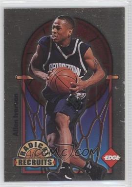 1996 Collector's Edge Rookie Rage - Radical Recruits - Gold #8 - Allen Iverson /1000