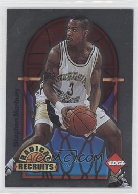 1996 Collector's Edge Rookie Rage - Radical Recruits #12 - Stephon Marbury /6750