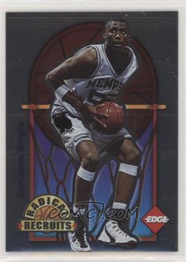 1996 Collector's Edge Rookie Rage - Radical Recruits #24 - Lorenzen Wright /6750