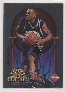 1996 Collector's Edge Rookie Rage - Radical Recruits #8 - Allen Iverson /6750 [Good to VG‑EX]