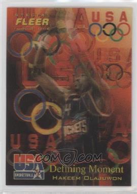 1996 Fleer USA Basketball - [Base] #25 - Hakeem Olajuwon [EX to NM]