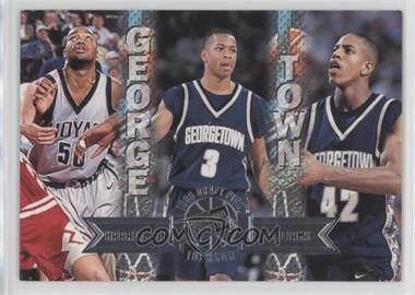 1996 Press Pass - [Base] - Swisssh #41 - Othella Harrington, Allen Iverson, Jerome Williams [EX to NM]