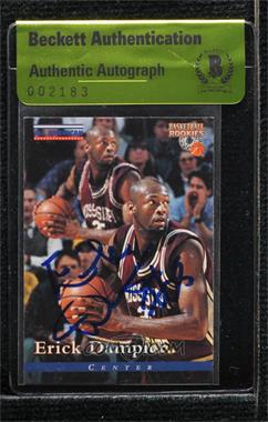 1996 Score Board Basketball Rookies - [Base] #86 - Erick Dampier [BAS Authentic]
