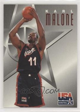 1996 Skybox Texaco USA Basketball - [Base] #4 - Karl Malone