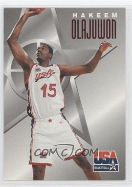 1996 Skybox Texaco USA Basketball - [Base] #6 - Hakeem Olajuwon