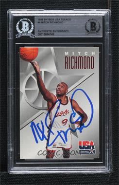 1996 Skybox Texaco USA Basketball - [Base] #9 - Mitch Richmond [BAS BGS Authentic]