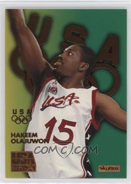 1996 Skybox USA Basketball - [Base] - Bronze #B6 - Hakeem Olajuwon