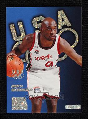 1996 Skybox USA Basketball - [Base] - Silver Sparkle #S12 - Mitch Richmond