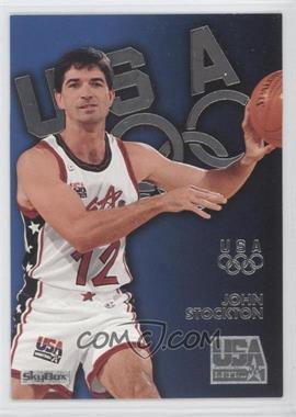 1996 Skybox USA Basketball - [Base] - Silver #S10 - John Stockton