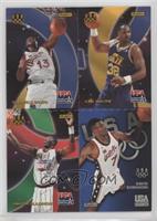 Shaquille O'Neal, Hakeem Olajuwon, Karl Malone, David Robinson