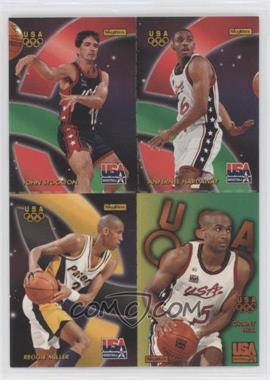 1996 Skybox USA Basketball - Quads #Q13 - John Stockton, Anfernee Hardaway, Reggie Miller, Grant Hill