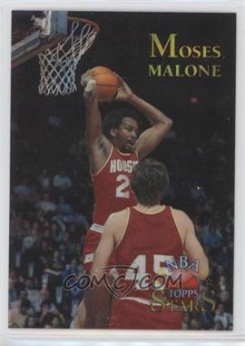 1996 Topps Stars - [Base] - Atomic Refractor #127 - Moses Malone