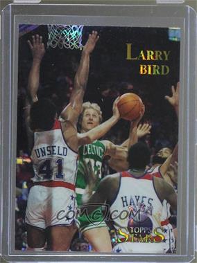 1996 Topps Stars - [Base] - Atomic Refractor #8 - Larry Bird