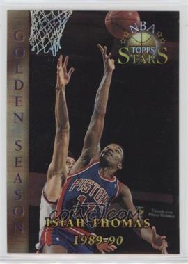 1996 Topps Stars - [Base] - Atomic Refractor #94 - Golden Seasons - Isiah Thomas
