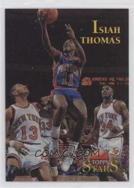 1996 Topps Stars - [Base] - Finest Refractor #144 - Isiah Thomas [EX to NM]