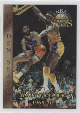 1996 Topps Stars - [Base] - Finest Refractor #67 - Golden Seasons - Walt Frazier